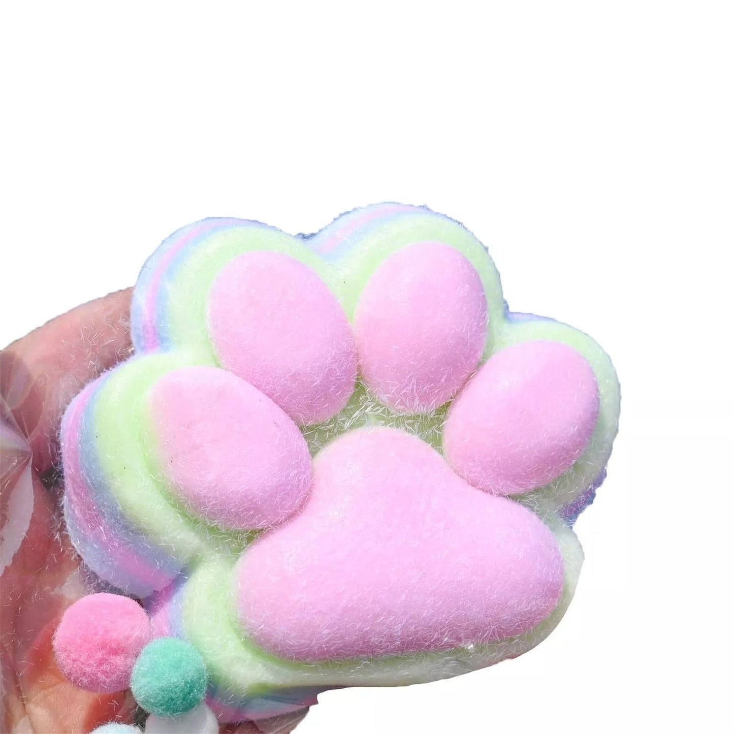 Jucarie Antistres Squishy Labuta de Pisica – Revenire Lenta, 12cm, 220g 5