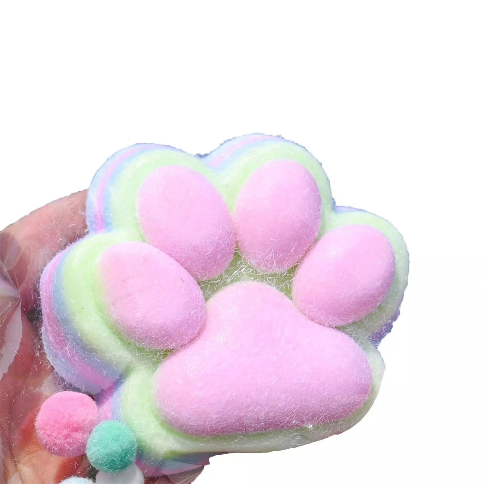Jucarie Antistres Squishy Labuta de Pisica – Revenire Lenta, 12cm, 220g 5