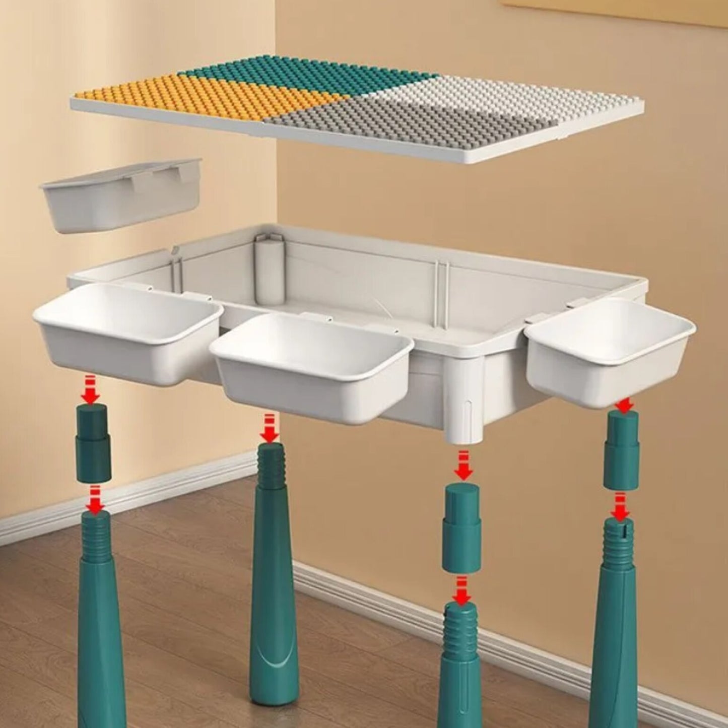Masuta interactiva constructii copii lego 5